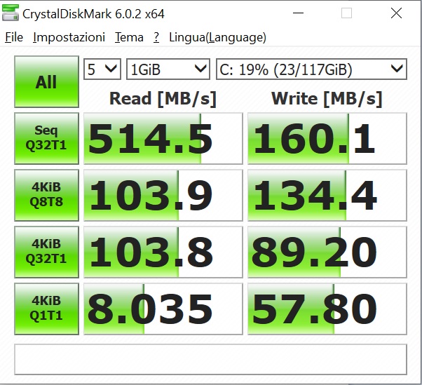 Teclast F7 Plus performances