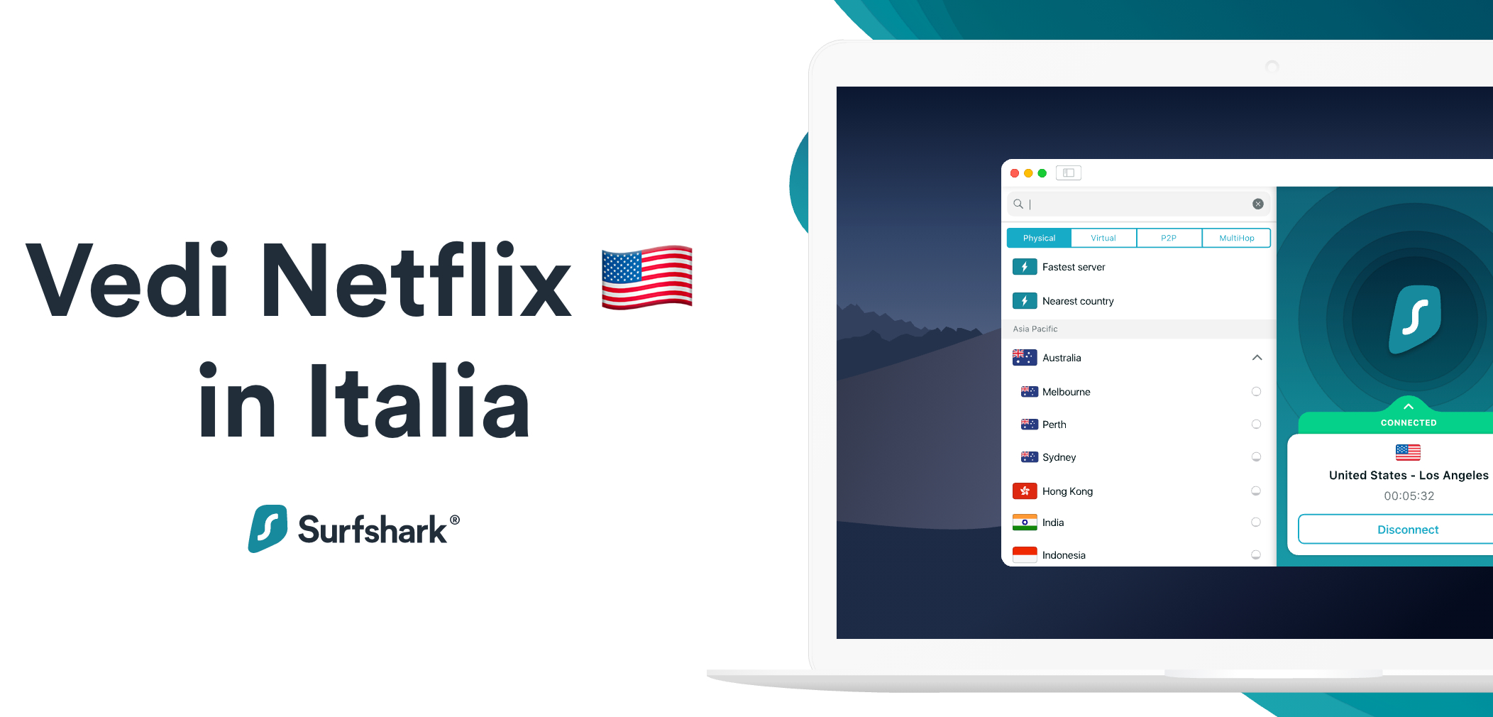 Surfshark: il modo più economico per vedere Netflix USA e navigare il web in privacy