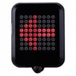 TX129 64-led Intelligent Bicycle Taillight 80 Lumens 1200mAh battery Automatic Direction Indicator Light Infrared Laser