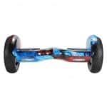 Imina 10 inch Self Balancing Scooter Hoverboard with Bluetooth Speaker and StripLight – Red Blue
