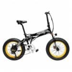 LANKELEISI X2000 Plus Folding Electric Bike Bicycle 48V 10.4AH 500W 20×4.0 inch Fat Tire Aluminum