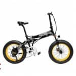 LANKELEISI X2000 Plus Folding Electric Bike Bicycle 48V 10.4AH 500W 20×4.0 inch Fat Tire Aluminum