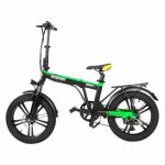 BFISPORT BFI-20 Folding Electric Mountain Bike 20 inch 3.0 Fat Tire 250W Motor 6.4Ah LG
