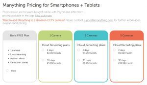 Manything pricing