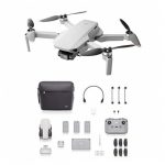 DJI Mini 2 Fly More Combo, Ultraleggero e Pieghevole Drone Quadcopter, 3 Assi Gimbal con Camera 4K, Foto 12MP, 3 Batterie, Stazione di Ricarica, OcuSync 2.0 HD Trasmissione Video, Mavic Mini, Fly App
