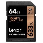 Lexar Schede Professional 633x 64GB SDXC UHS-I