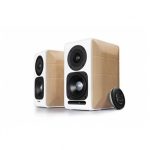 Edifier S880Db Sistema di Altoparlanti, Bianco/Legno