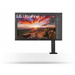 LG 32UN880 ERGO Monitor 32 UltraHD 4K LED IPS HDR, 3840×2160, AMD FreeSync 60Hz, HDMI 2.0, Display Port 1.4, USB-C, USB Hub, Speaker Stereo 10W, Uscita Audio, Flicker Safe, Stand ERGO, Nero