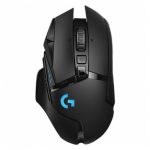Logitech G502 HERO Lightspeed Wireless Gaming Mouse 16000DPI Tunable Weights 11 Keys – Black
