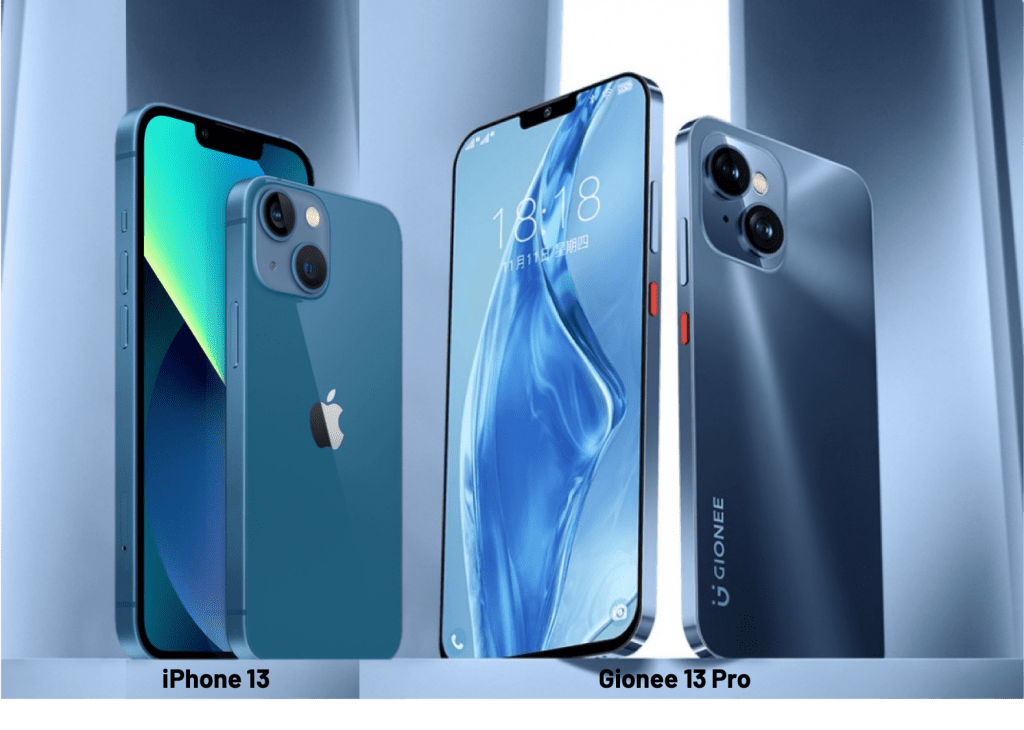 smartphone simili a iPhone gionee