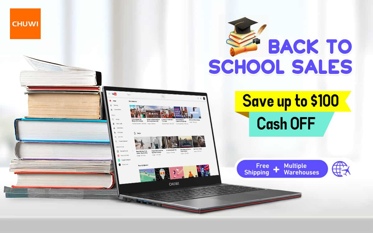 Chuwi Back to School, sconto su portatili