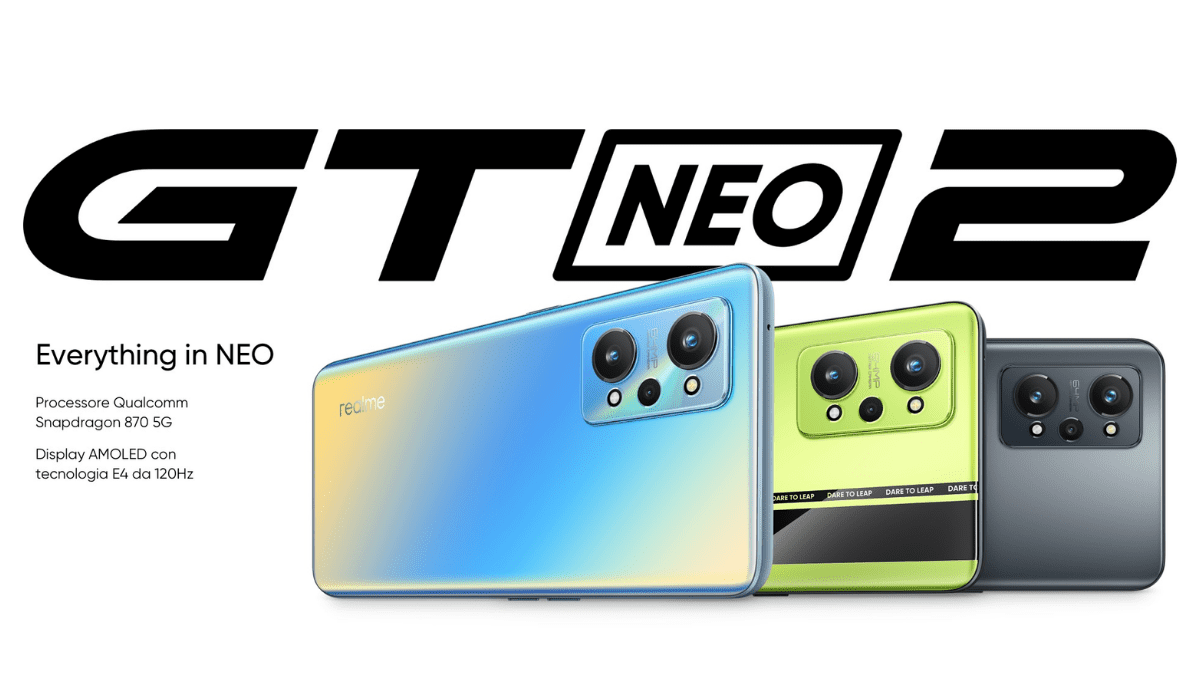 Ecco il nuovo realme GT Neo 2 già in offerta