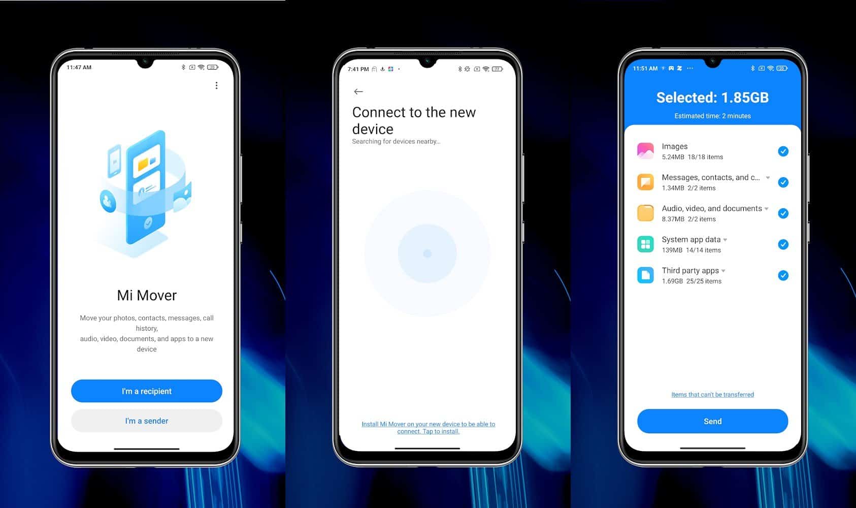 Come trasferire i dati sul tuo nuovo smartphone Xiaomi