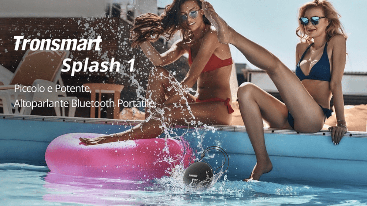 Tronsmart SPLASH 1: la cassa bluetooth impermeabile per l’estate