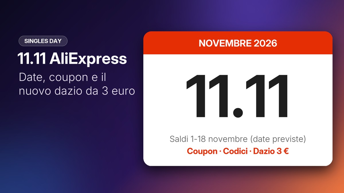11.11 AliExpress: il Singles Day dei saldi cinesi