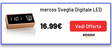 meross Sveglia Digitale LED