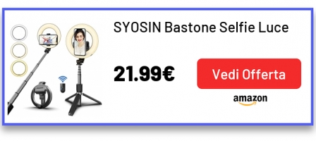 SYOSIN Bastone Selfie Luce