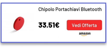 Chipolo Portachiavi Bluetooth