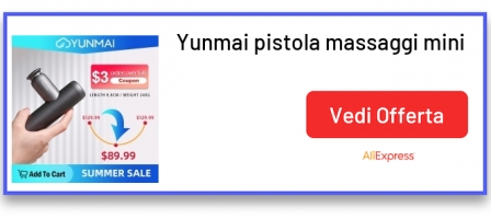 Yunmai pistola massaggi mini