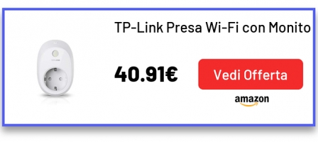 TP-Link Presa Wi-Fi con Monitoraggio Energia HS110, Smart Plug Compatibile con Alexa e Google Home, Controllo dei Dispositivi Ovunque Mediante Kasa App, Nessun hub esterno necessario