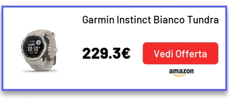 Garmin Instinct Bianco Tundra