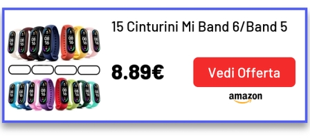 15 Cinturini Mi Band 6/Band 5