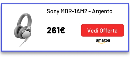 Sony MDR-1AM2 - Argento