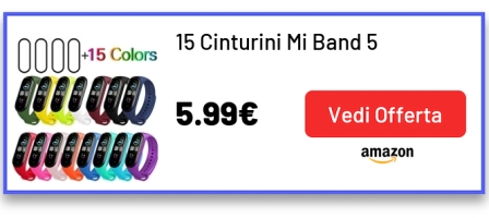 15 Cinturini Mi Band 5