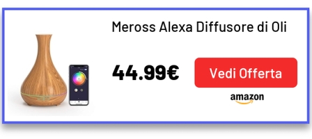 Meross Alexa Diffusore di Oli