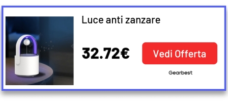 Luce anti zanzare