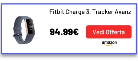 Fitbit Charge 3, Tracker Avanzato per Fitness e Benessere Unisex Adulto, Oro Rosa/Grigio Blu, Taglia Unica