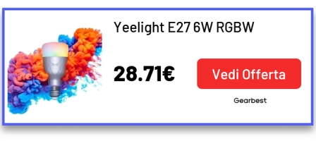 Yeelight E27 6W RGBW