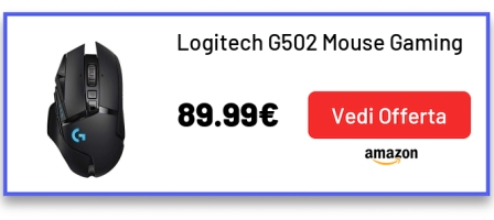 Logitech G502 Mouse Gaming