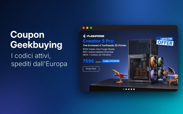 Coupon Geekbuying: i codici sconto attivi e i prodotti migliori