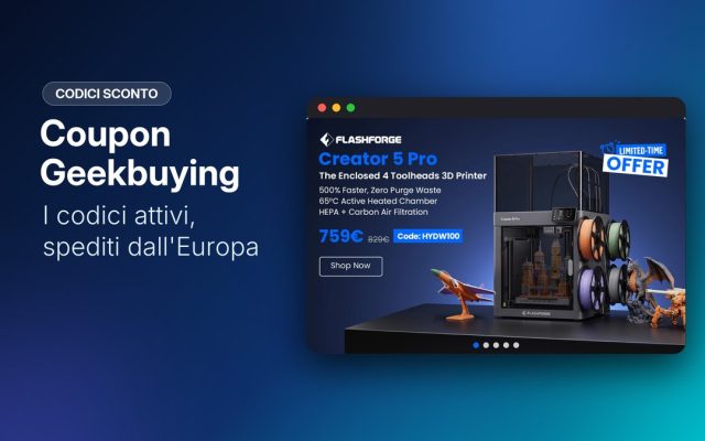 Coupon Geekbuying: i codici sconto attivi e i prodotti migliori