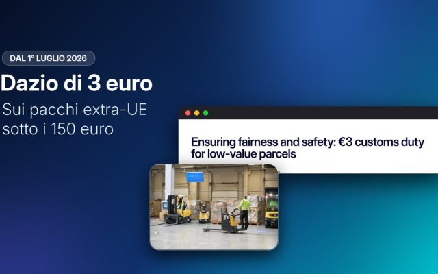 Dazio di 3 euro sui pacchi dalla Cina: chi lo paga e quanto costa