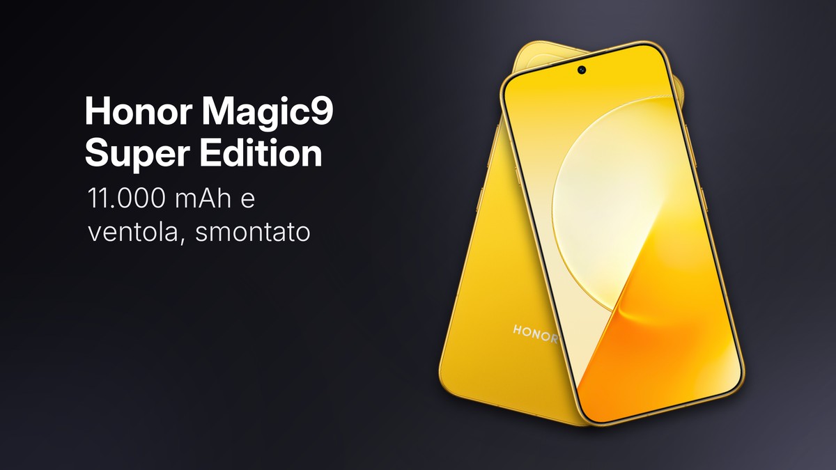 Honor Magic9 Super Edition, la foto ufficiale sul sito Honor