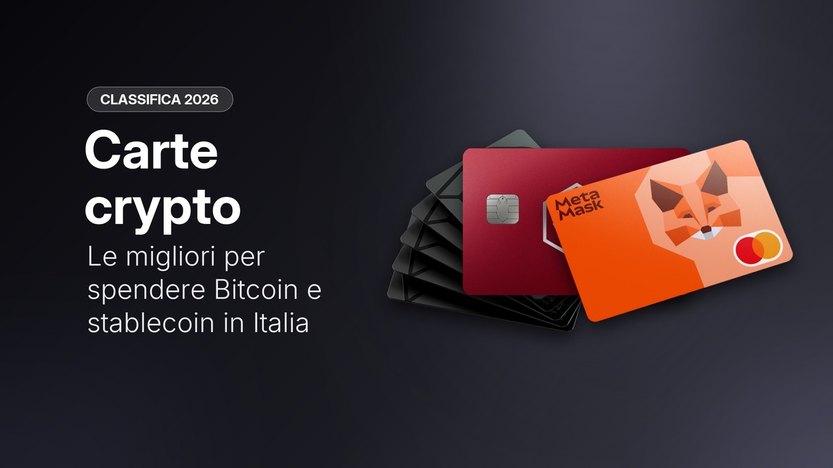 Carte crypto di MetaMask, Crypto.com e Bitpanda a confronto
