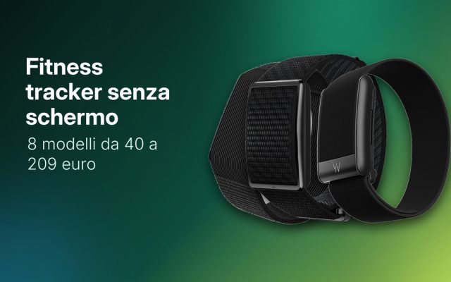 Fitness tracker senza schermo: gli 8 migliori del 2026