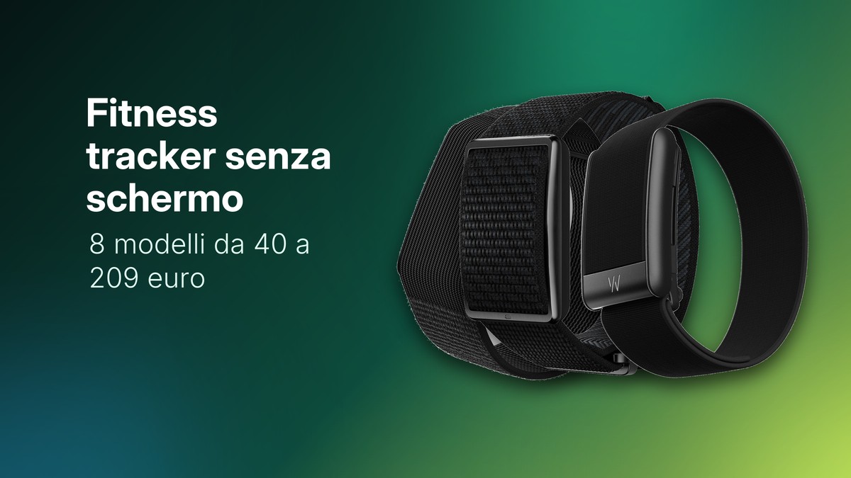 Amazfit Helio Strap, Polar Loop e WHOOP 5.0, fitness tracker senza schermo