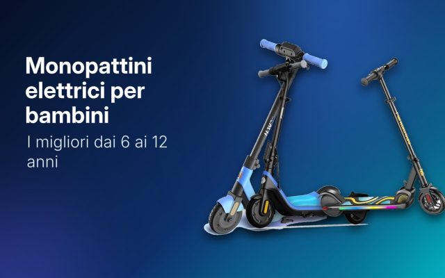 Monopattino elettrico per bambini: i 7 migliori dai 6 ai 12 anni