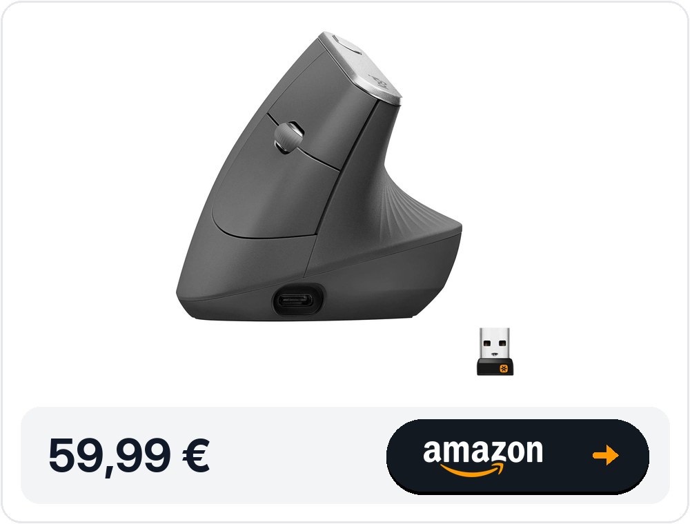 Logitech MX Vertical su Amazon