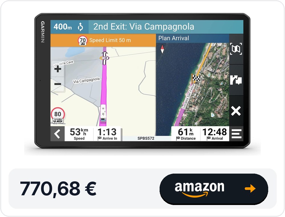 Garmin Camper 1095 su Amazon
