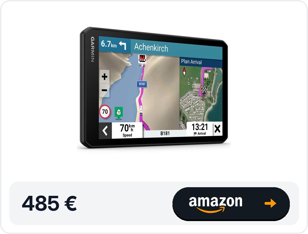 Garmin CamperCam 795 su Amazon