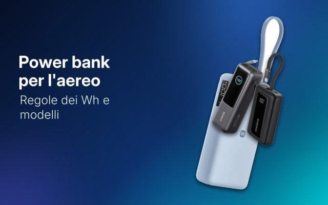Migliori power bank per l’aereo (2026): regole dei Wh e modelli