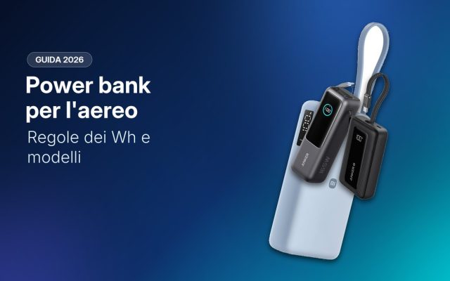 Migliori power bank per l’aereo (2026): regole dei Wh e modelli