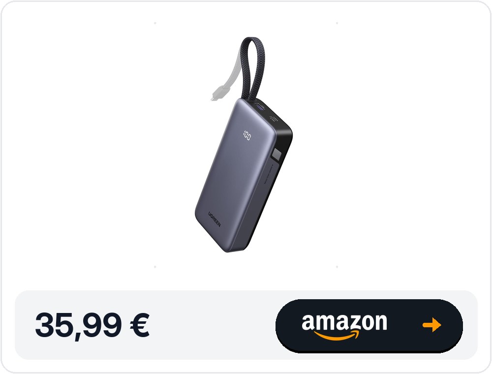 UGREEN Nexode 55W 20000 su Amazon