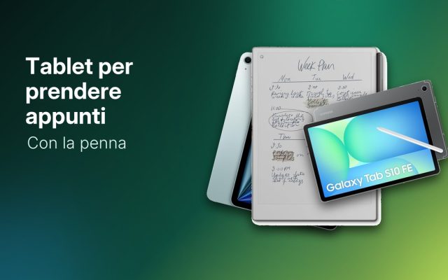 Migliori tablet per prendere appunti con la penna (2026)