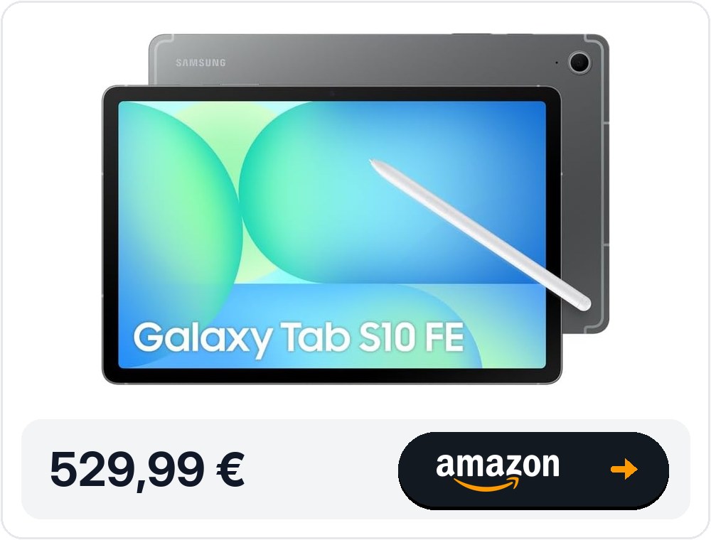 Samsung Galaxy Tab S10 FE su Amazon