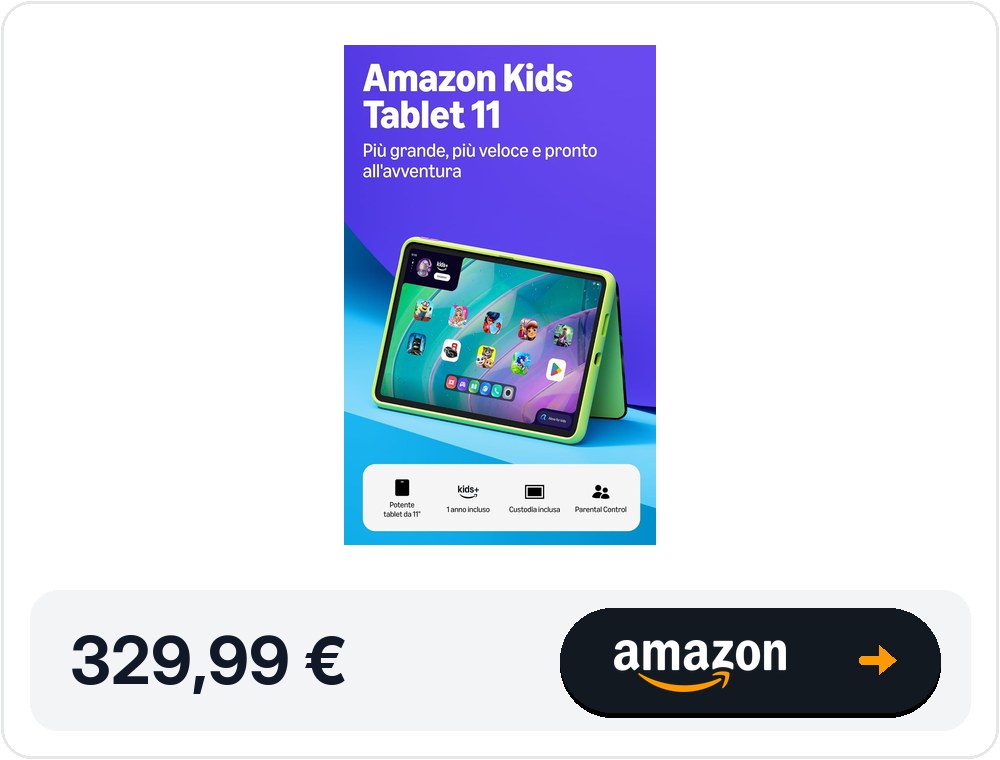Amazon Kids Tablet 11 su Amazon